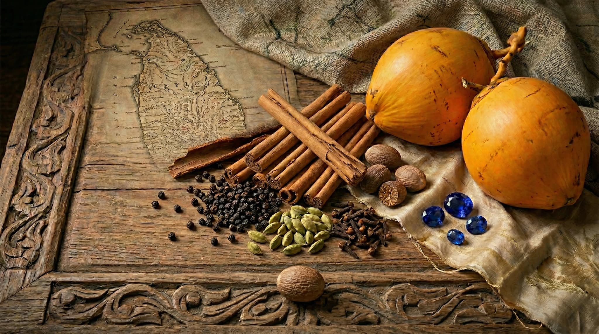 The rich heritage of Sri Lankan spices woven into the island's history